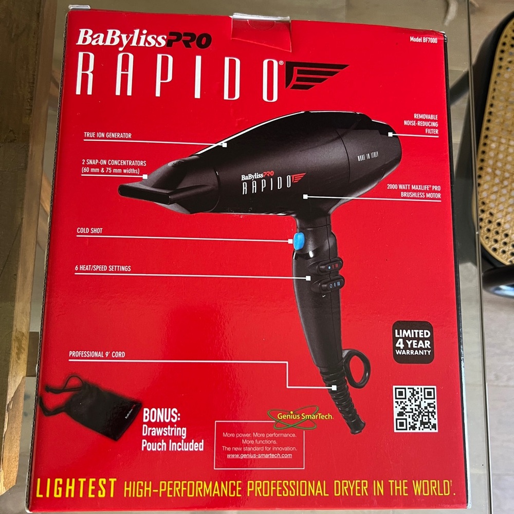 Brand new babybliss blow dryer